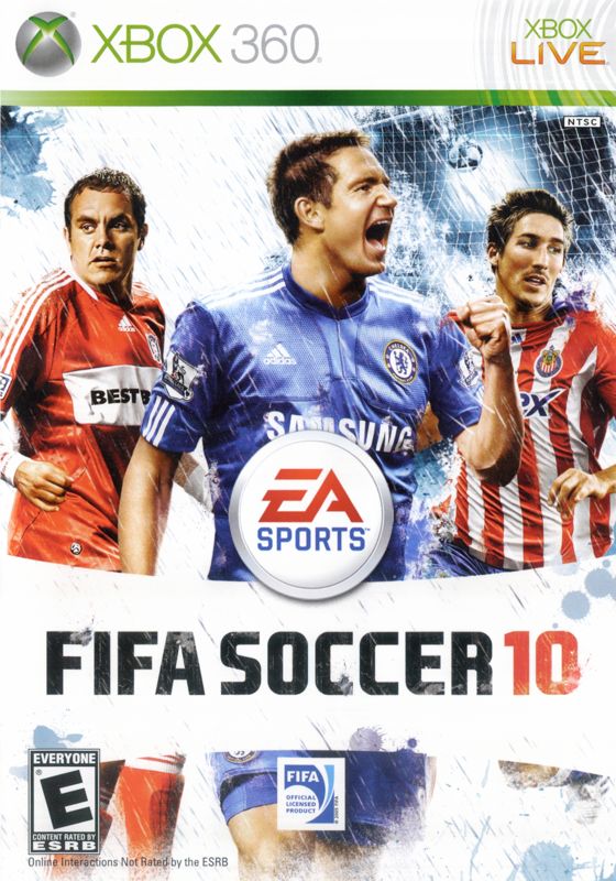 Front Cover for FIFA Soccer 10 (Xbox 360)