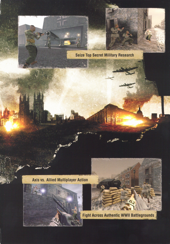 Inside Cover for World War II Combat: Road to Berlin (Windows): Right