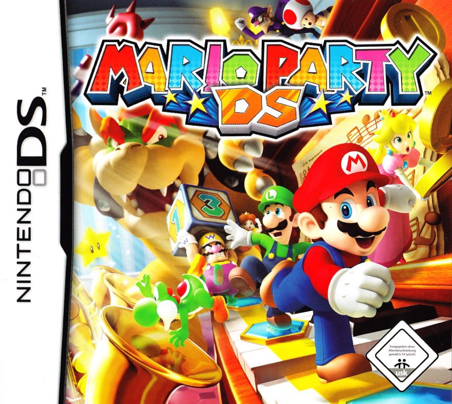Front Cover for Mario Party DS (Nintendo DS)