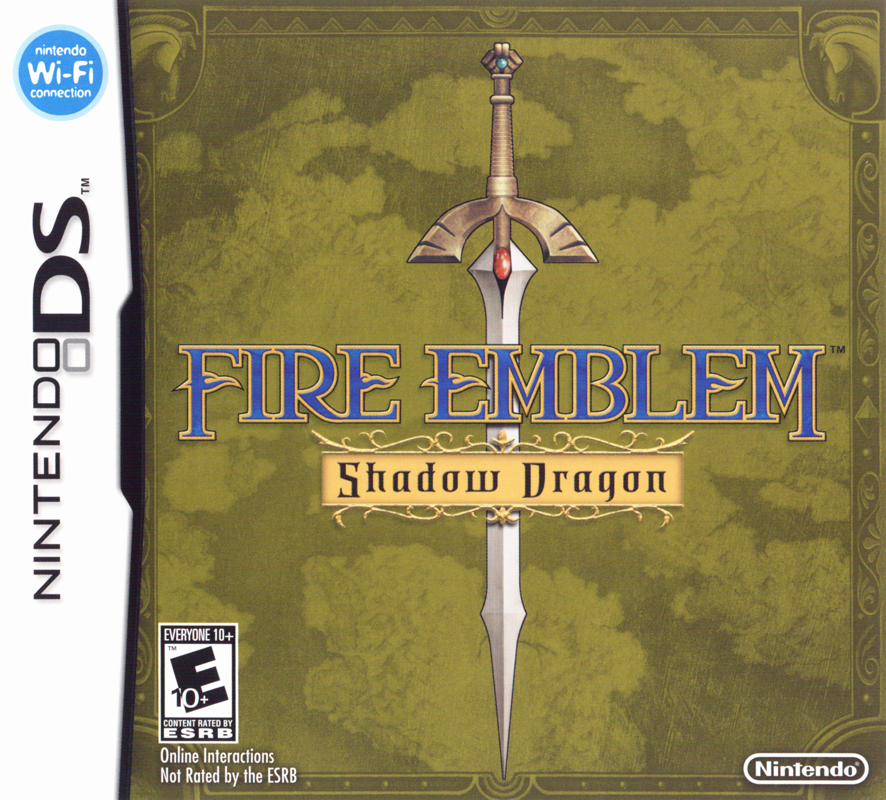 Front Cover for Fire Emblem: Shadow Dragon (Nintendo DS)