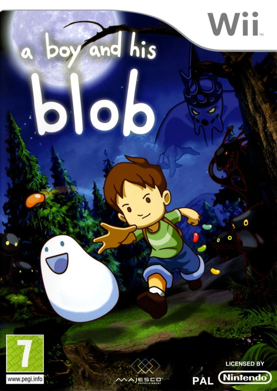 Front Cover for A Boy and His Blob (Wii)