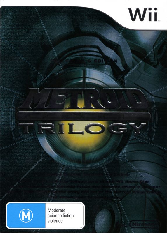 Front Cover for Metroid Prime Trilogy (Wii)