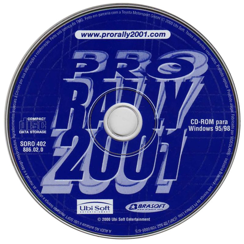 Media for Pro Rally 2001 (Windows)