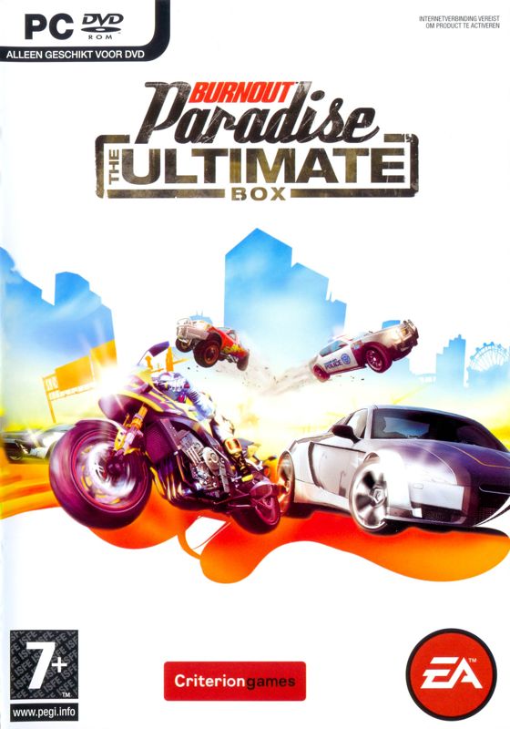 Burnout: Paradise - The Ultimate Box Cover Or Packaging Material ...