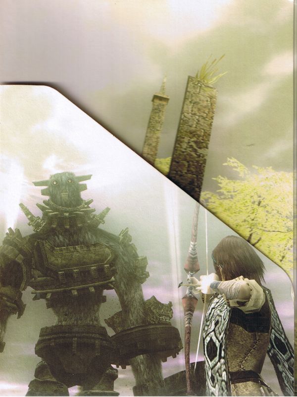 Inside Cover for Shadow of the Colossus (PlayStation 2): Digipak inside - left