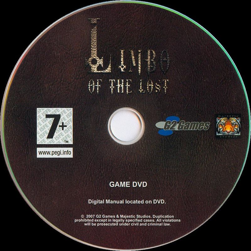 Other for Limbo of the Lost (Windows): Game dvd