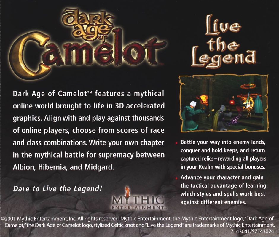 Other for Dark Age of Camelot: Gold Edition (Windows): Jewel Case - Back (Disc 1)