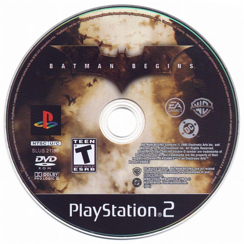 Batman Begins cover or packaging material - MobyGames