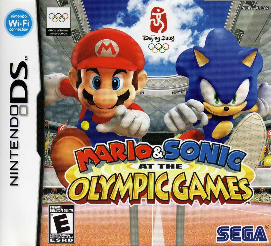 Mario Sonic Jogos Olímpicos 2008 - nintendo ds - Videogames