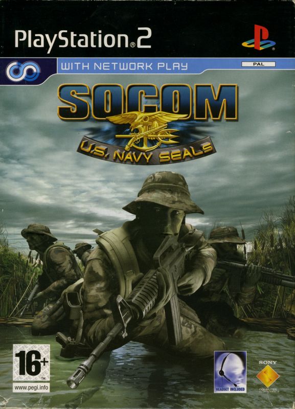 SOCOM: U.S. Navy SEALs cover or packaging material - MobyGames