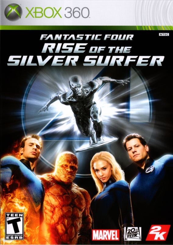 Front Cover for Fantastic Four: Rise of the Silver Surfer (Xbox 360)