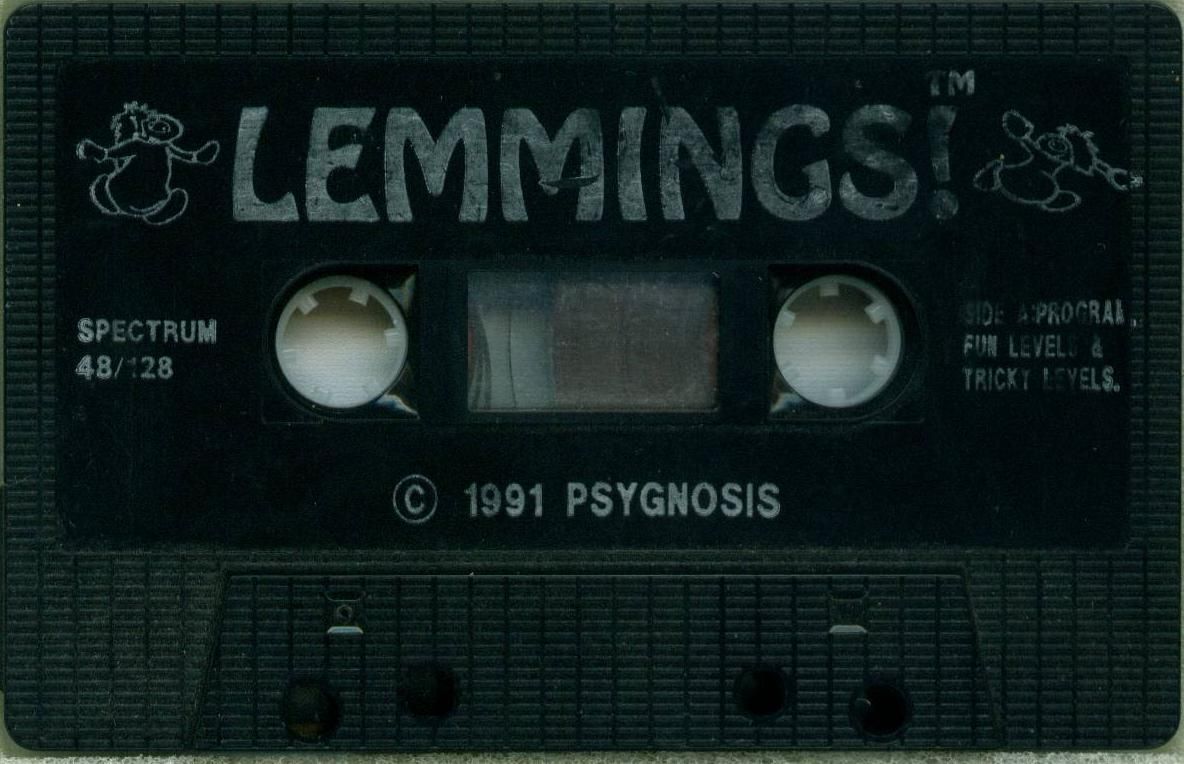 Media for Lemmings (ZX Spectrum)