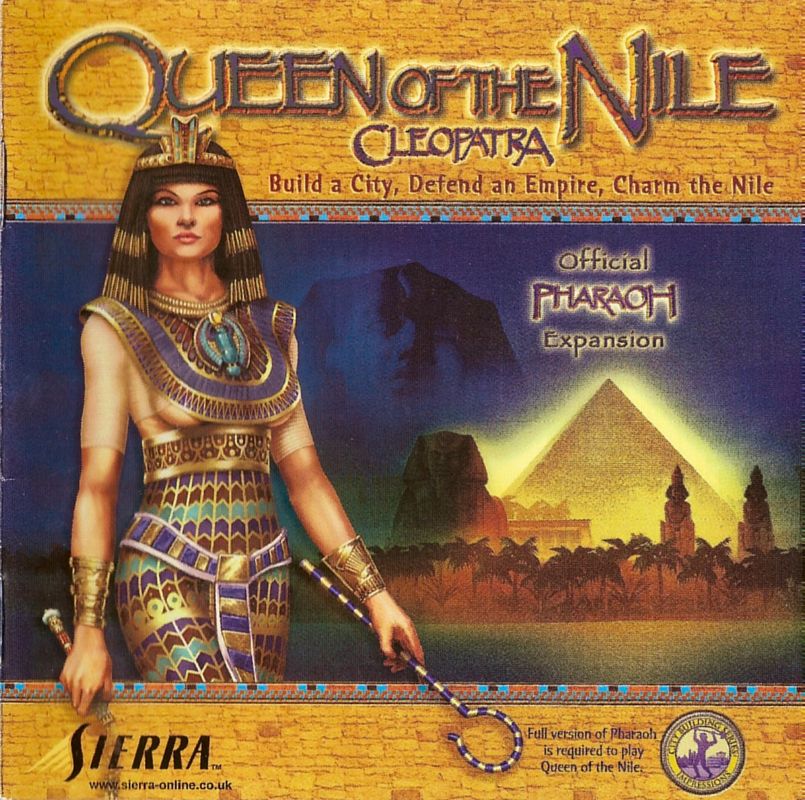 Other for Cleopatra: Queen of the Nile (Windows): Jewel Case - Front