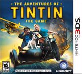 Front Cover for The Adventures of Tintin: The Game (Nintendo 3DS) (eShop release)