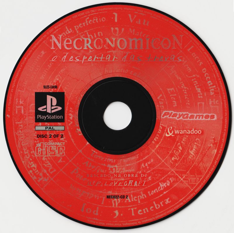 Media for Necronomicon: The Gateway to Beyond (PlayStation): Disc 2