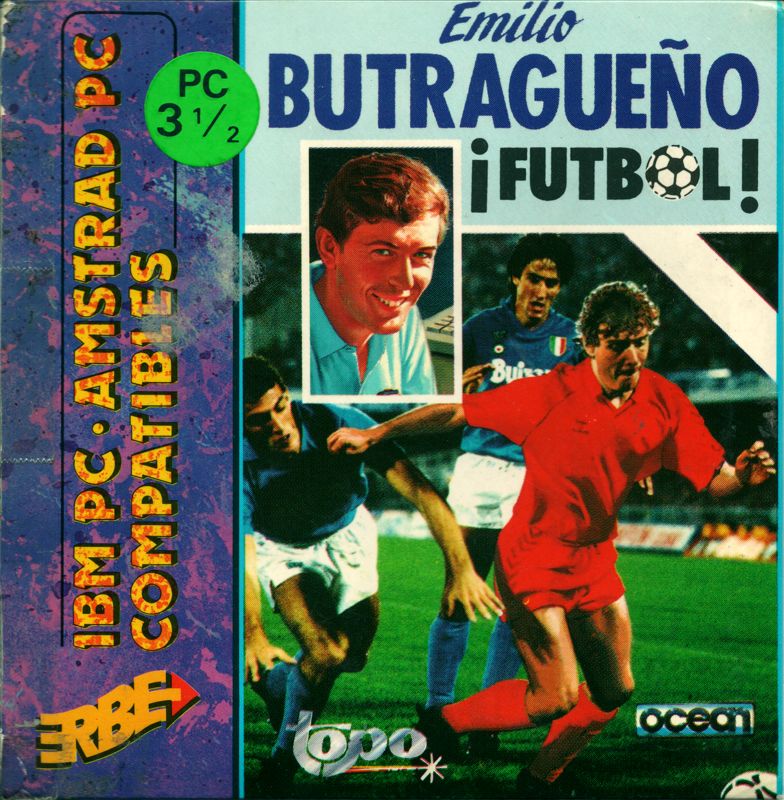 Front Cover for Emilio Butragueño ¡Fútbol! (DOS)