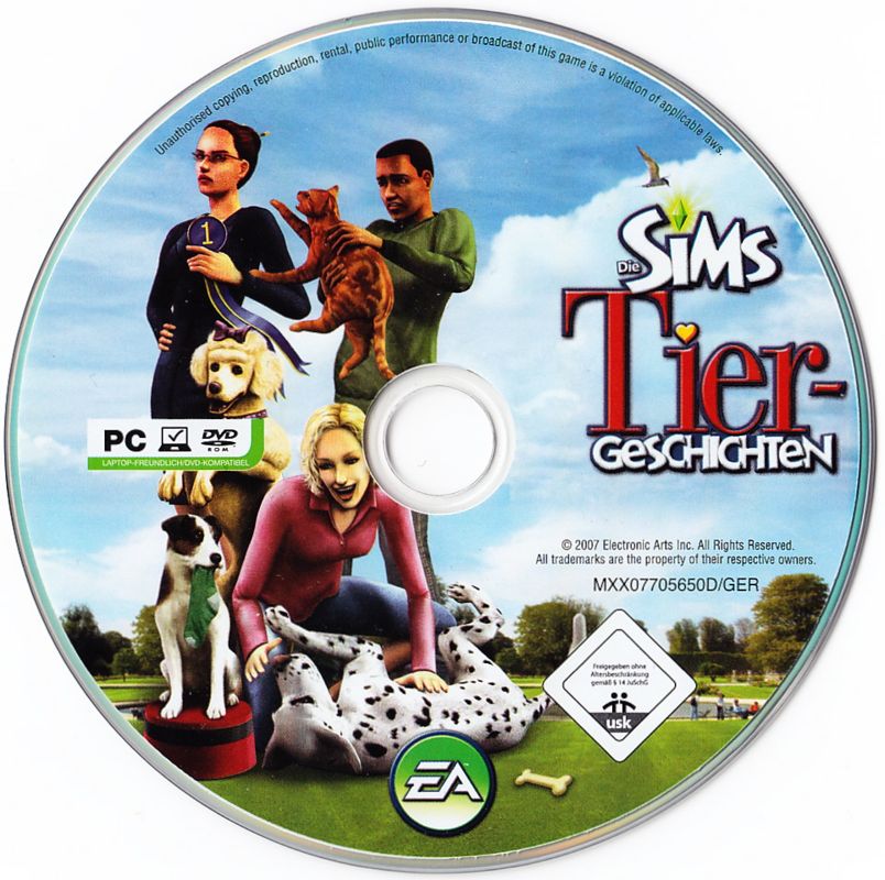 Media for The Sims: Pet Stories (Windows)