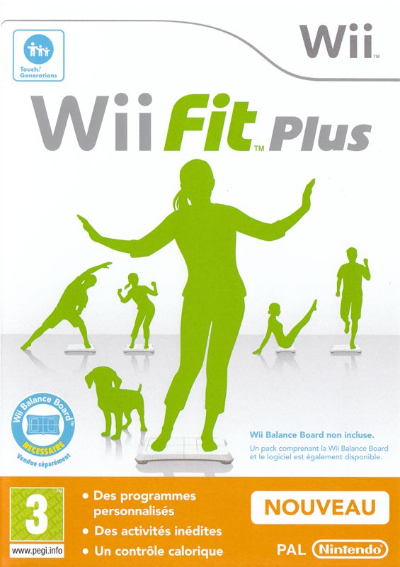 Bij elkaar passen canvas Telegraaf Wii Fit Plus - MobyGames
