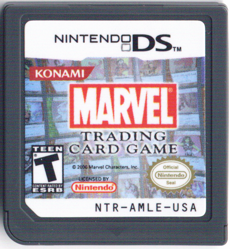 Media for Marvel Trading Card Game (Nintendo DS)