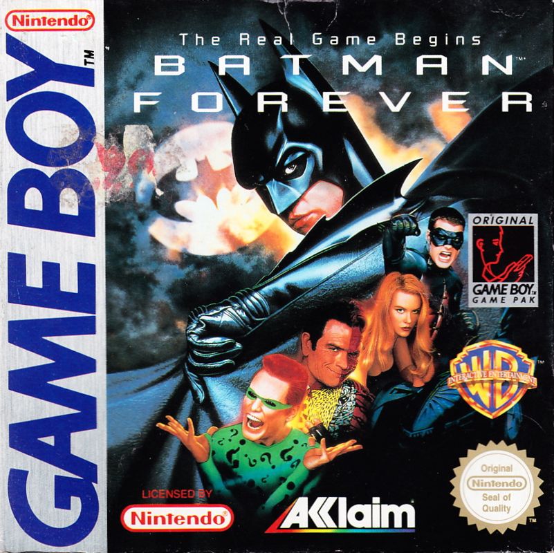 Front Cover for Batman Forever (Game Boy)