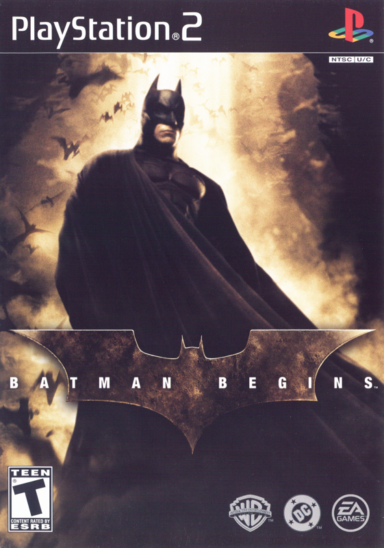 Front Cover for Batman Begins (PlayStation 2)