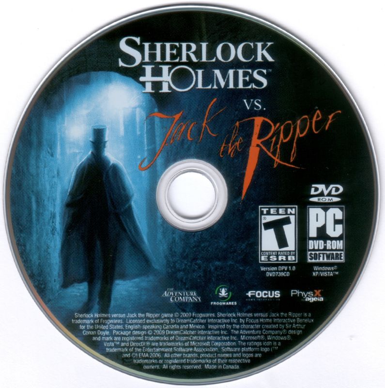 Media for Sherlock Holmes vs. Jack the Ripper (Windows)