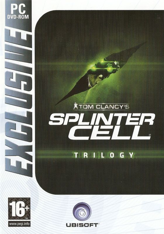 Front Cover for Tom Clancy's Splinter Cell Trilogy (Windows) (Ubisoft Exclusive release)