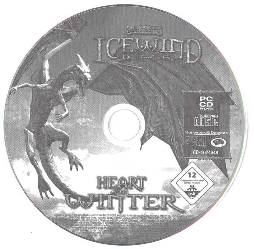 Media for Icewind Dale: 3 in 1 Boxset (Windows) (Best of Atari release): Icewind Dale: Heart of Winter