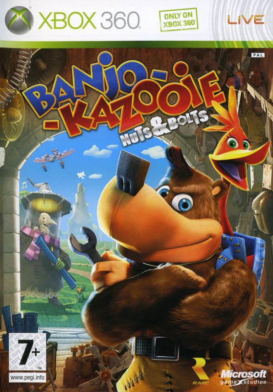 Front Cover for Banjo-Kazooie: Nuts & Bolts (Xbox 360)