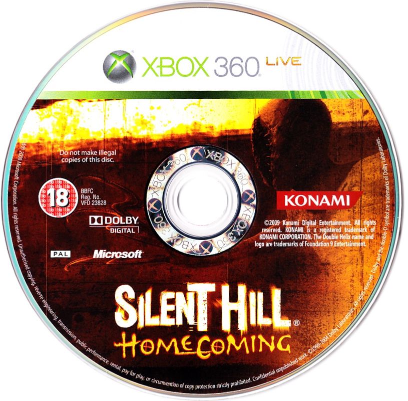 Media for Silent Hill: Homecoming (Xbox 360)