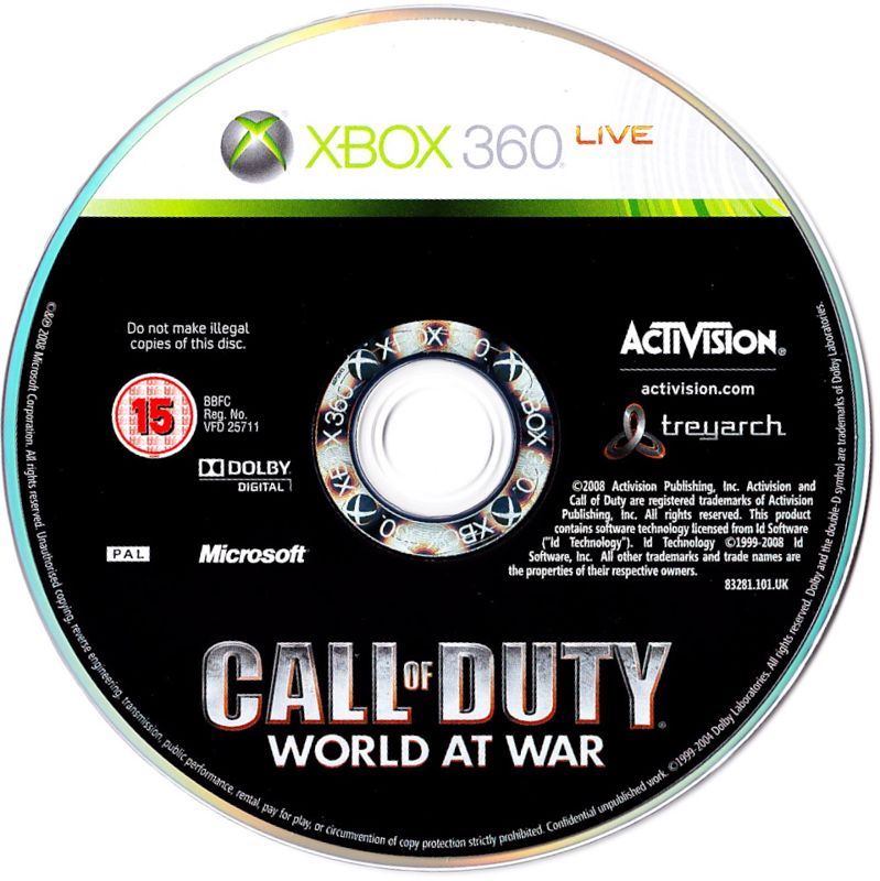 Media for Call of Duty: World at War (Xbox 360)