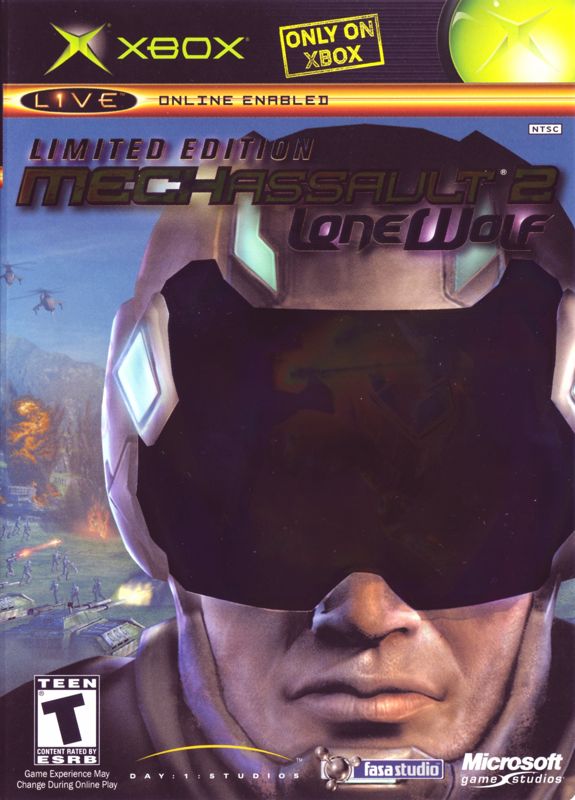 Front Cover for MechAssault 2: Lone Wolf (Limited Edition) (Xbox)
