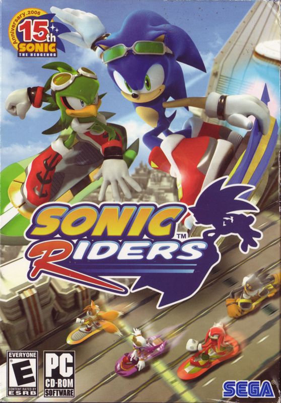 Front Cover for Sonic Riders (Windows)