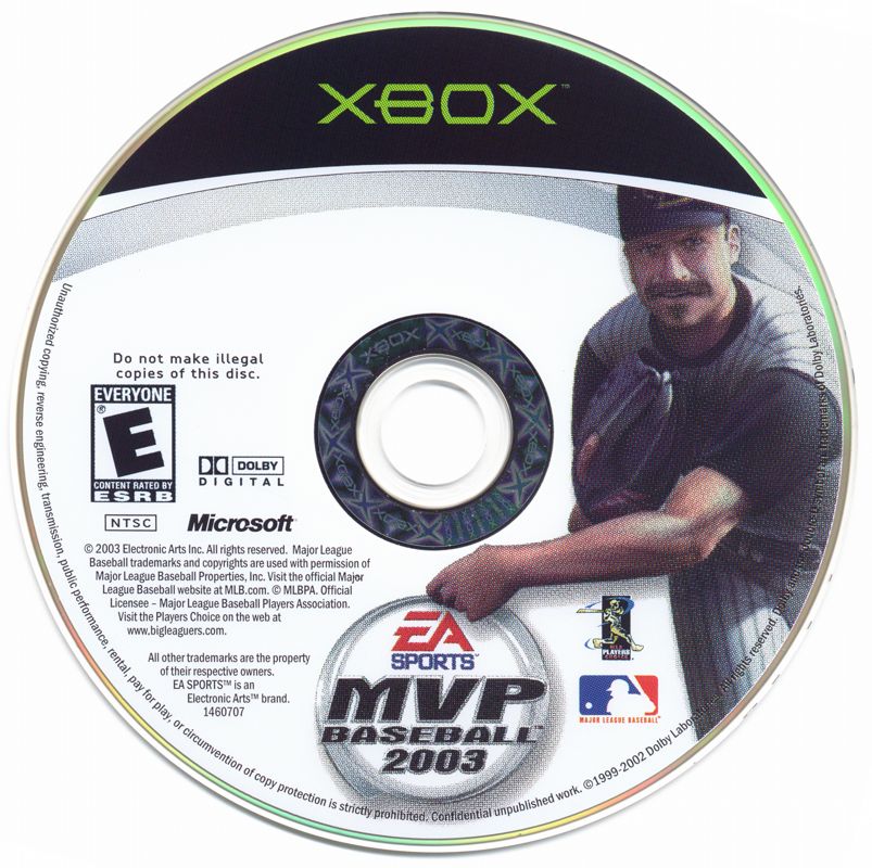 Media for MVP Baseball 2003 (Xbox)