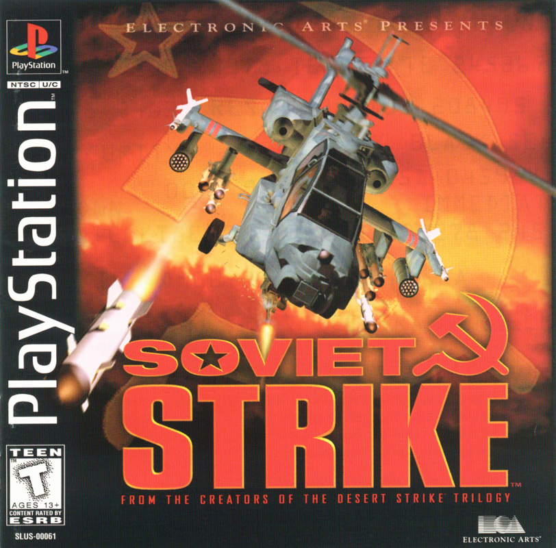 Front Cover for Soviet Strike (PlayStation)