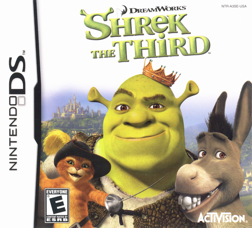 Front Cover for Shrek the Third (Nintendo DS)