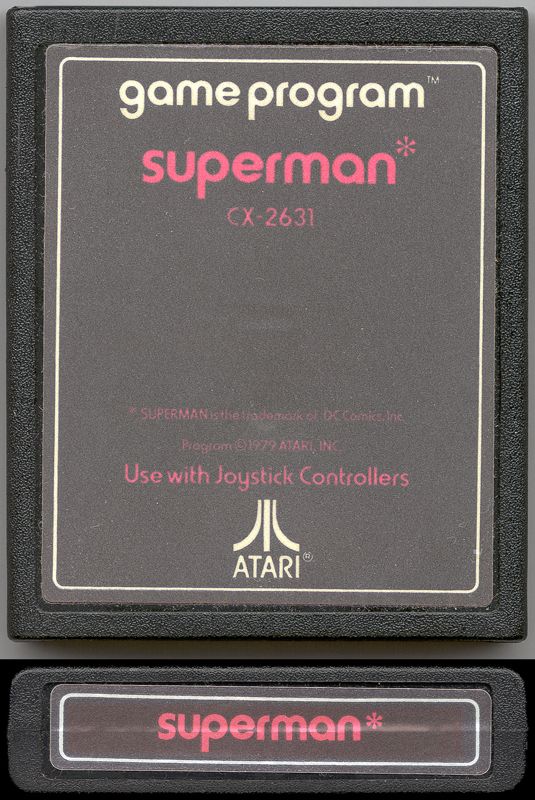 Media for Superman (Atari 2600)