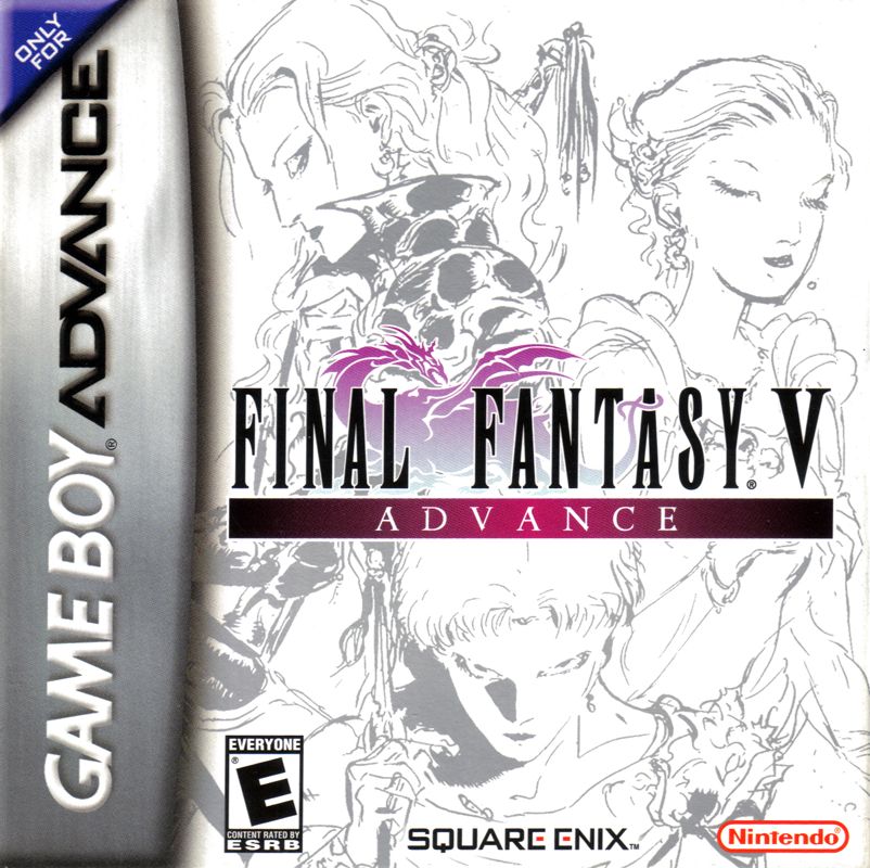 Front Cover for Final Fantasy V Advance (Game Boy Advance)