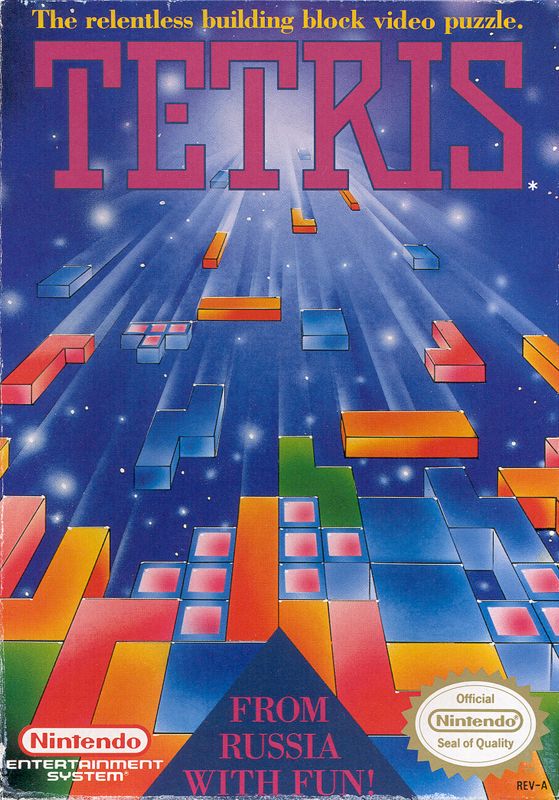 Front Cover for Tetris (NES)