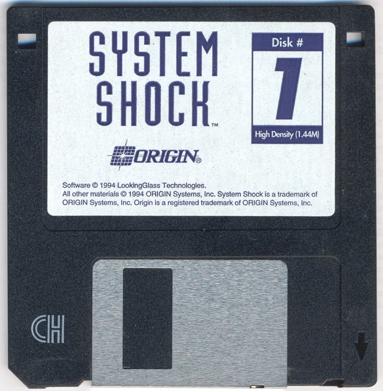 Media for System Shock (DOS): Disk 1