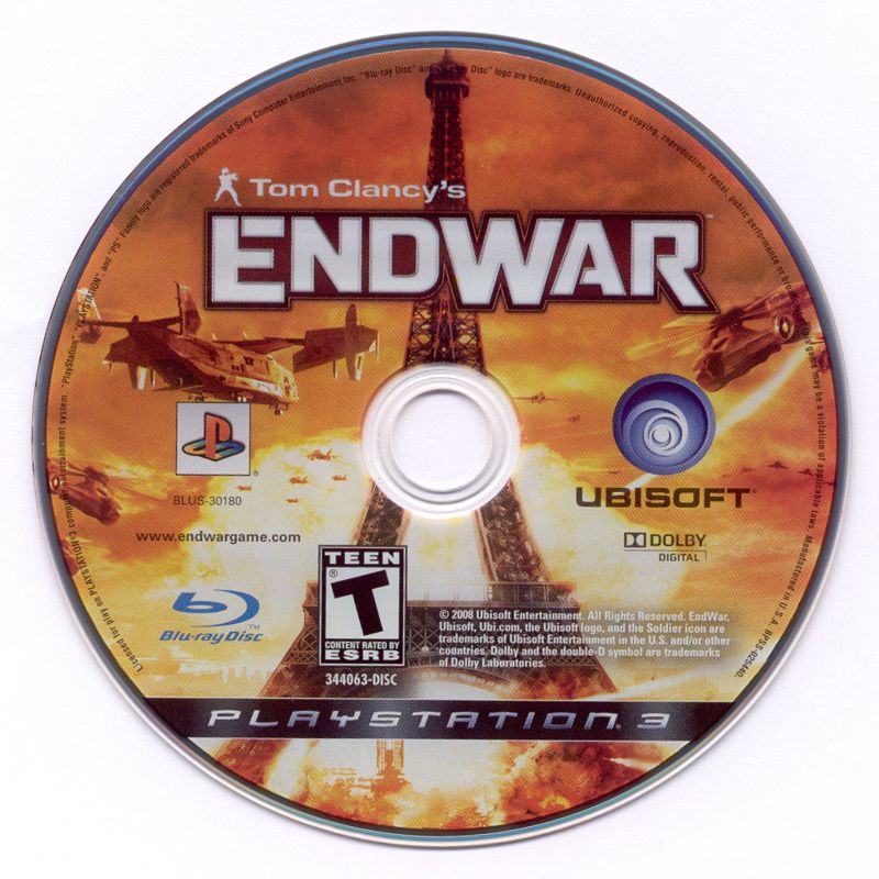 Media for Tom Clancy's EndWar (PlayStation 3)