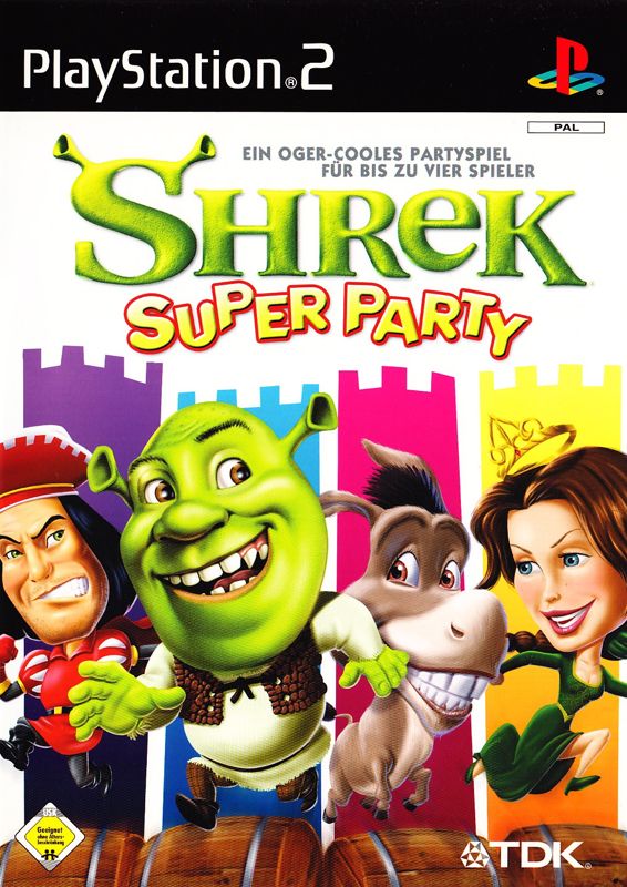 Front Cover for Shrek: Super Party (PlayStation 2)