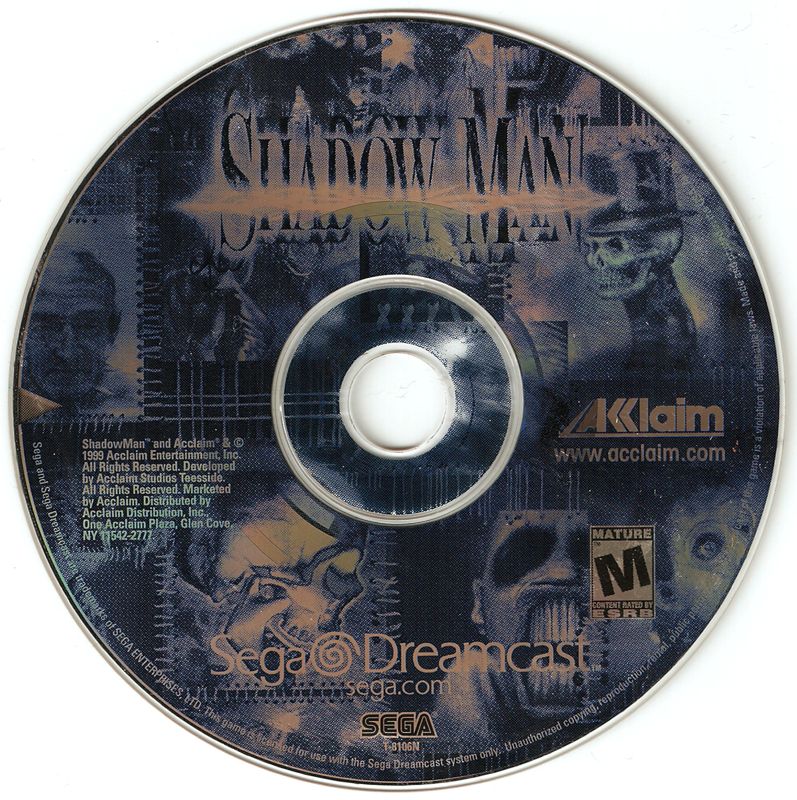 Media for Shadow Man (Dreamcast)