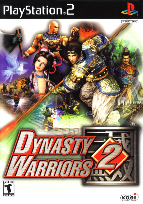 Front Cover for Dynasty Warriors 2 (PlayStation 2)