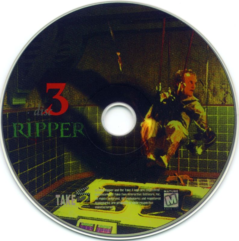 Media for Ripper (DOS): Disc 3