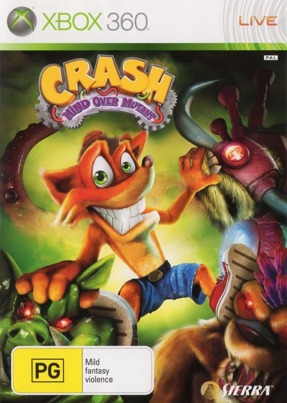 Front Cover for Crash: Mind over Mutant (Xbox 360)