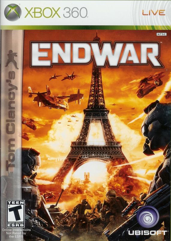 Front Cover for Tom Clancy's EndWar (Xbox 360)