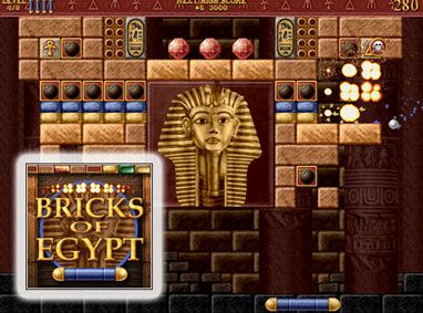 Front Cover for Bricks of Egypt (Windows) (WildGames release)