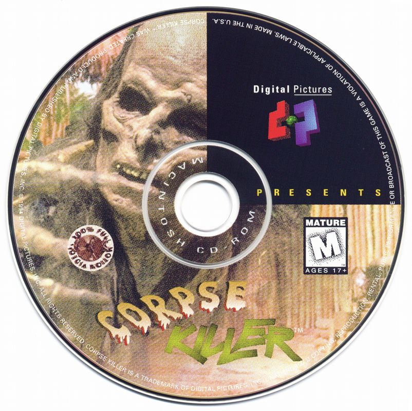 Media for Corpse Killer (Macintosh)