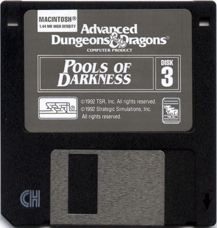 Media for Pools of Darkness (Macintosh): Disk 3